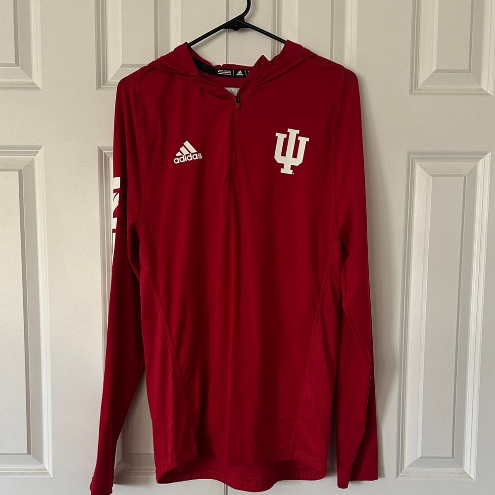 Adidas Crimson IU Pullover Hoodie